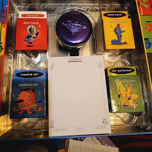 Cranium and Cranium Turbo Board Games - Picture 1 of 9